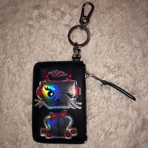Robot kitty keychain